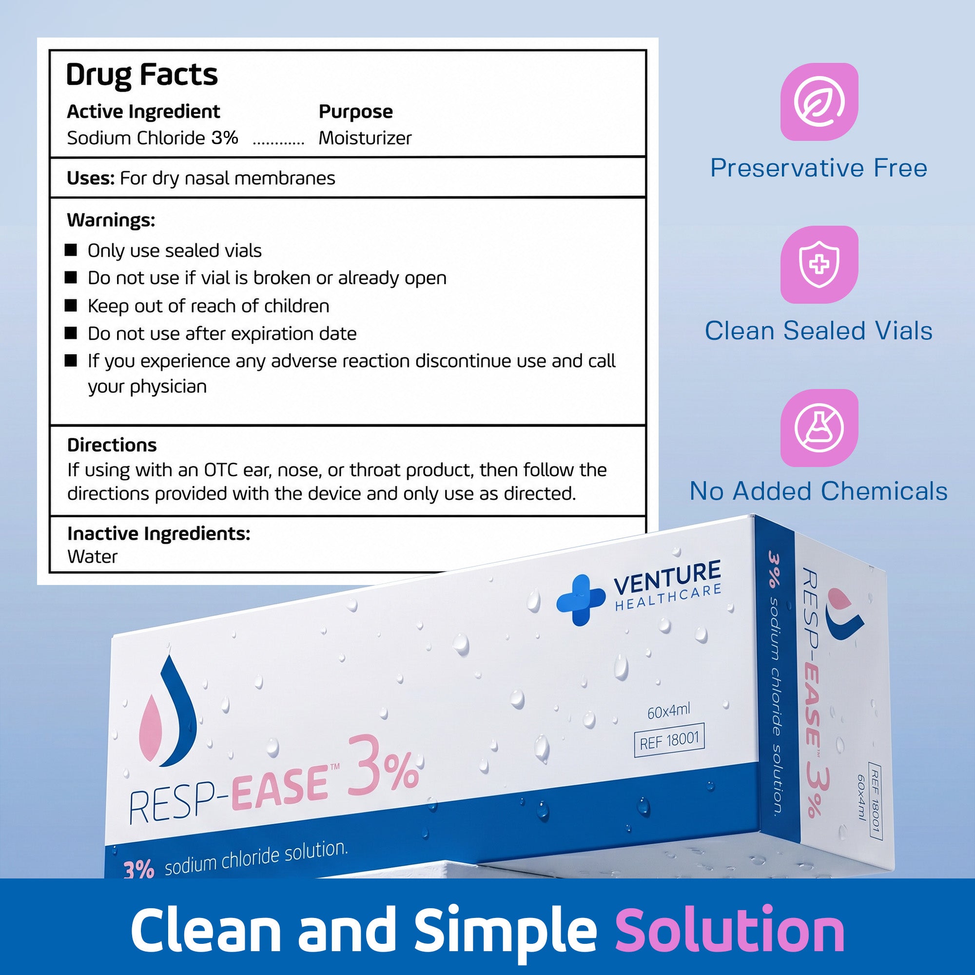 Resp-Ease 3% Hypertonic Saline Solution